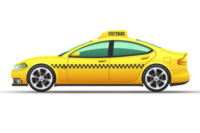 等距高品質(zhì)城市服務(wù)運(yùn)輸圖標(biāo)集 汽車、出租車與越野卡車